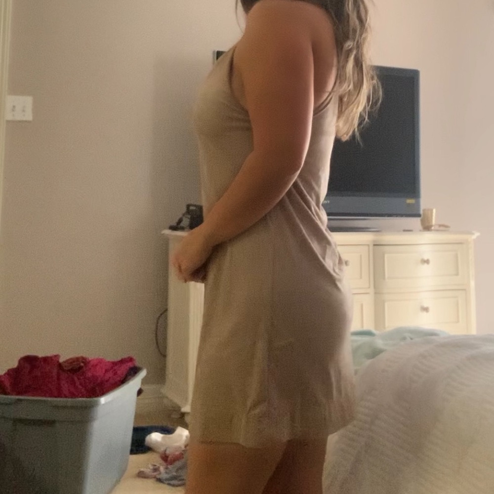 SUEDE DRESS